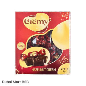 Cremy Hazelnut Chocolate Pieces in Bite-Sized Portions