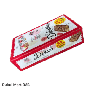 Delisso Wafer Bar with Crispy Layers and Chocolate Cream