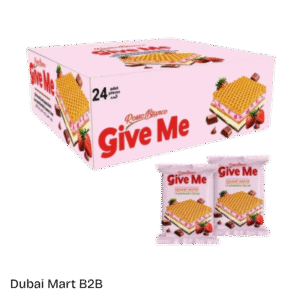 Give Me Wafer Bar with Crunchy Layers and Chocolate Cream