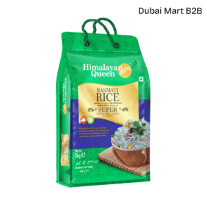 Himalayan Queen Basmati Rice Green 5kg – Premium Basmati Rice for Dubai Mart B2B