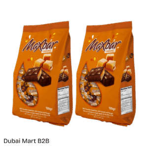 Maxbar Caramel Chocolate Pieces – Bite-Sized Chocolates with Creamy Caramel Filling