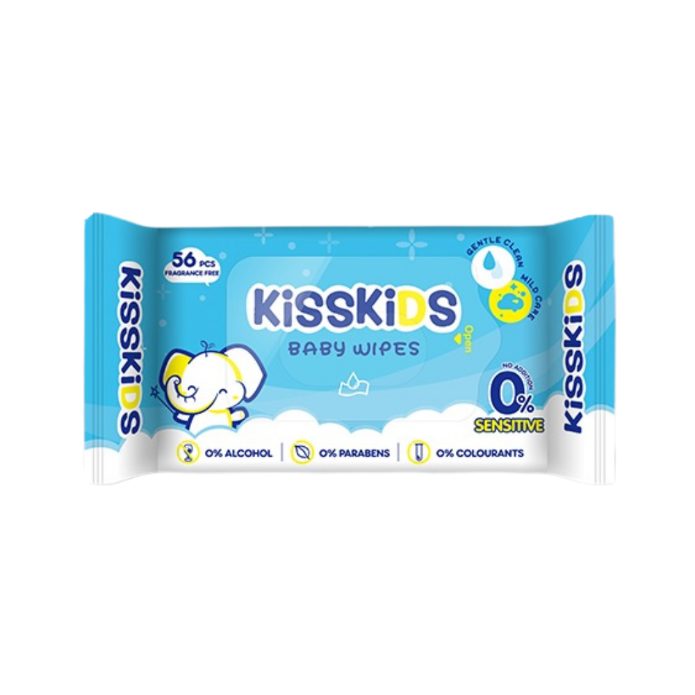 KissKids Baby Wipes 56PCS - Dubai Mart B2B