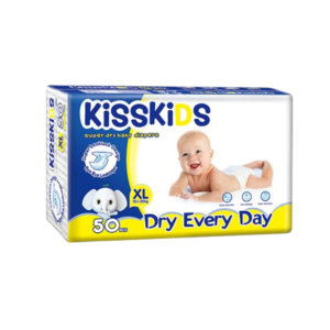 KissKids Super Dry Baby Diapers XL - Dubai Mart B2B