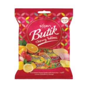 Solen Butik Chewy Toffees Assorted Fruit Dubai Mart B2B -Sweetmart