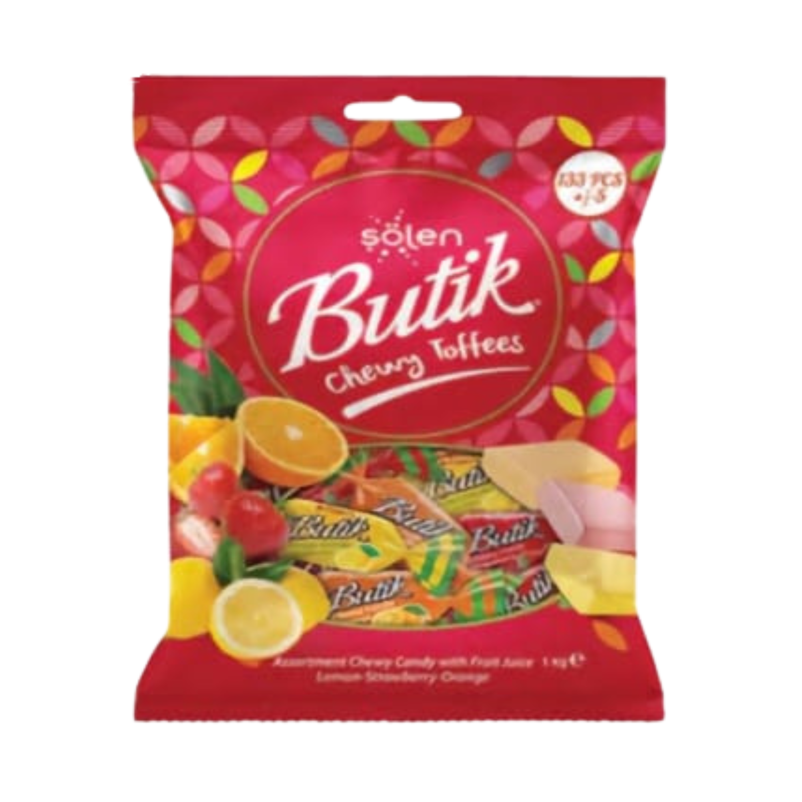 Solen Butik Chewy Toffees Assorted Fruit Dubai Mart B2B -Sweetmart